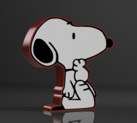 snoopy lamp 3D model