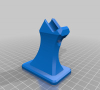 Airbrush Holder 3D model