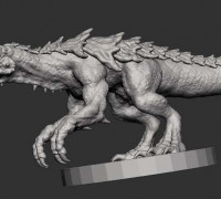 Tarrasque 3D model