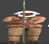 breton light infantry 3D model