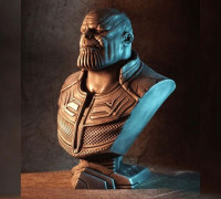 Infinity War Thanos bust (fan art) 3D model