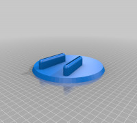 Motorcycle Puck Stand 3D model