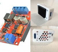 5A MPPT Solar Charge controller case 3D model