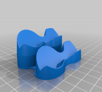 Double RSA SecurID Token Stand 3D model