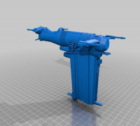 Resistance Bomber 3D model