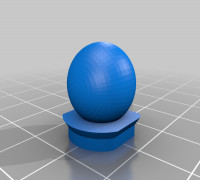 bowling ball stand! 3D model