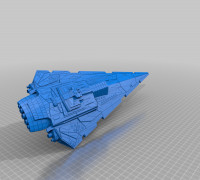 Bellator-Class Star Destroyer Dreadnought 3D model