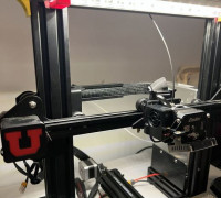 Creality Sprite Pro Cable Holder 3D model