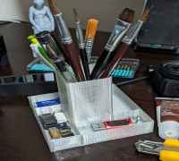 Stable pen stand 3D model