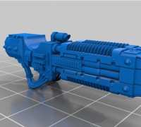 Vulkite Cannon for Bread Dough Contento 3D model