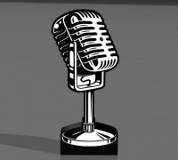 micro lamp 3D model