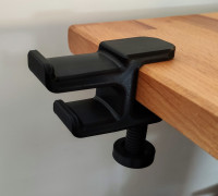 Headset Holder with Screw 3D model