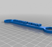 20mm spanner 3D model