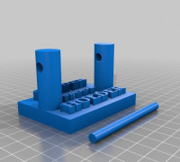 solder spool holder 3D model