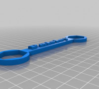 paisley spanner 3D model