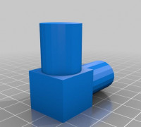 20mm conduit corner 3D model