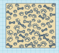 Texturizing texturizer for dog bones texture 3D model