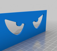 Spooky Eye Pixel Box - v2 3D model