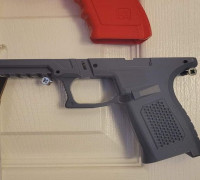 Smith & Wesson SD40VE Frame .40 Cal lower 3D model