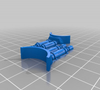 Dune Crawler Weapons 3D model