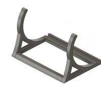 LCD drawing tablet holder 3D model