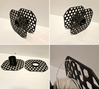 Reusable filament spool 3D model