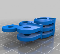 Modular Mount System generic OpenSCAD shapes 3D model