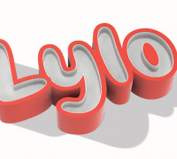 Lylo led lamp 3D model