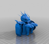 Saint Seiya first version dragon cloth 圣斗士星矢初版天龙座圣衣 3D model