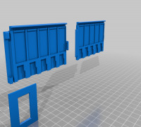 SD Card Holder with Text Description / Label 3D model