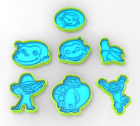 curious george 3D model
