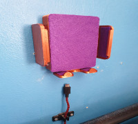 Self-Grip Phone Holder 3D model