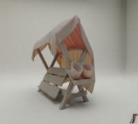 Woodstand 3D model