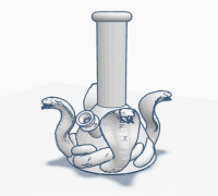 Bong snakes 3D model