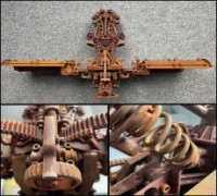 Ceiling Lamp - Steampunk Style 3D model