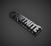 Fortnite Key Chain 3D model