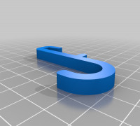 Ikea Skadis Standard Hook 3D model