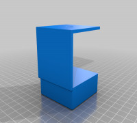 Holder for table leg IKEA LACK table 3D model