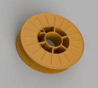 Spool D200 (STL&STEP) 3D model
