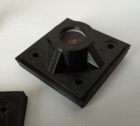 Ultrasonic sensor mount 3D model
