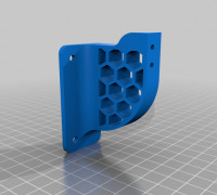 MK4 - Anycubic Mega S Cable Chain Holder 3D model