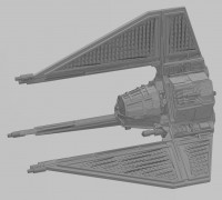 TIE Phantom 3D model