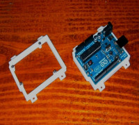Arduino Uno Mount 3D model