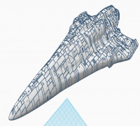 MC80 Star Cruiser 3D model