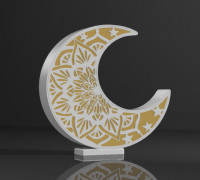 moon lamp 3D model