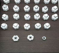 ENCAPSULATED NUT, ADJUSTMENT FOR NEW PROJECTS. 3D model