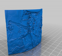 501st Lithophane 3D model