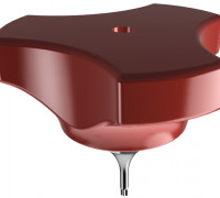 Screwdriver Short Bit Handle 3D model