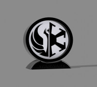 StarWars Decoration/Lamp 3D model