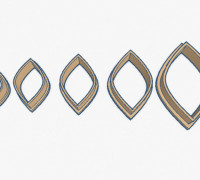 Clay Cutters Petals 3D model